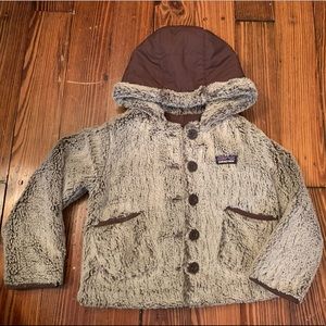 Patagonia fuzzy jacket